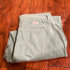 Vineyard vines, green cotton, 36 x 30 chinos ￼